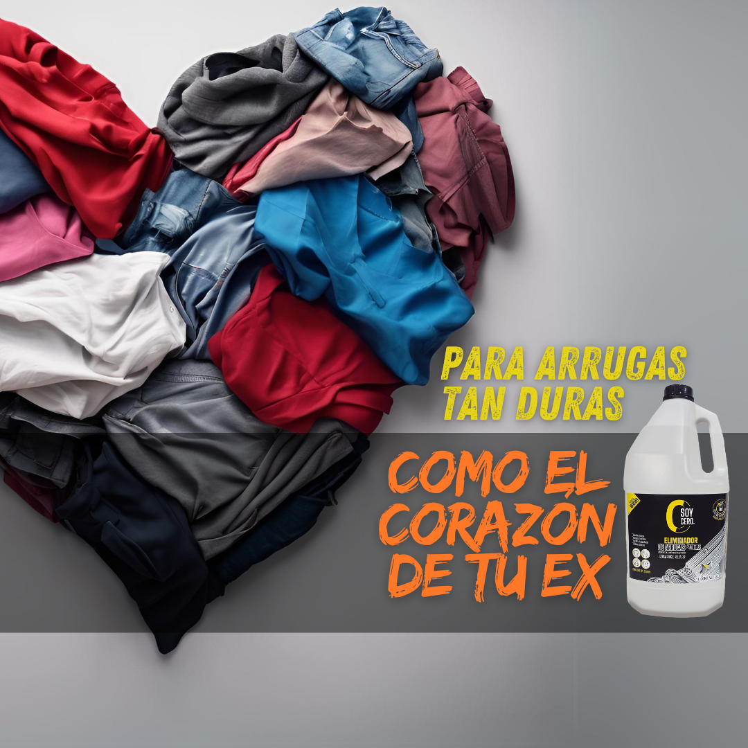 arrugas - Eliminador de arrugas para telas, sin usar plancha para cualquier tela, Versión 4L para rellenar (no incluye atomizador)