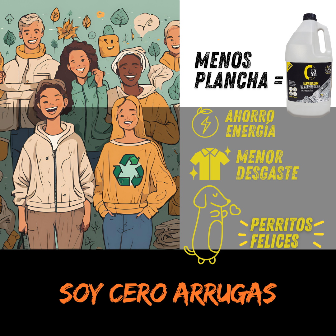 arrugas - Eliminador de arrugas para telas, sin usar plancha para cualquier tela, Versión 4L para rellenar (no incluye atomizador)